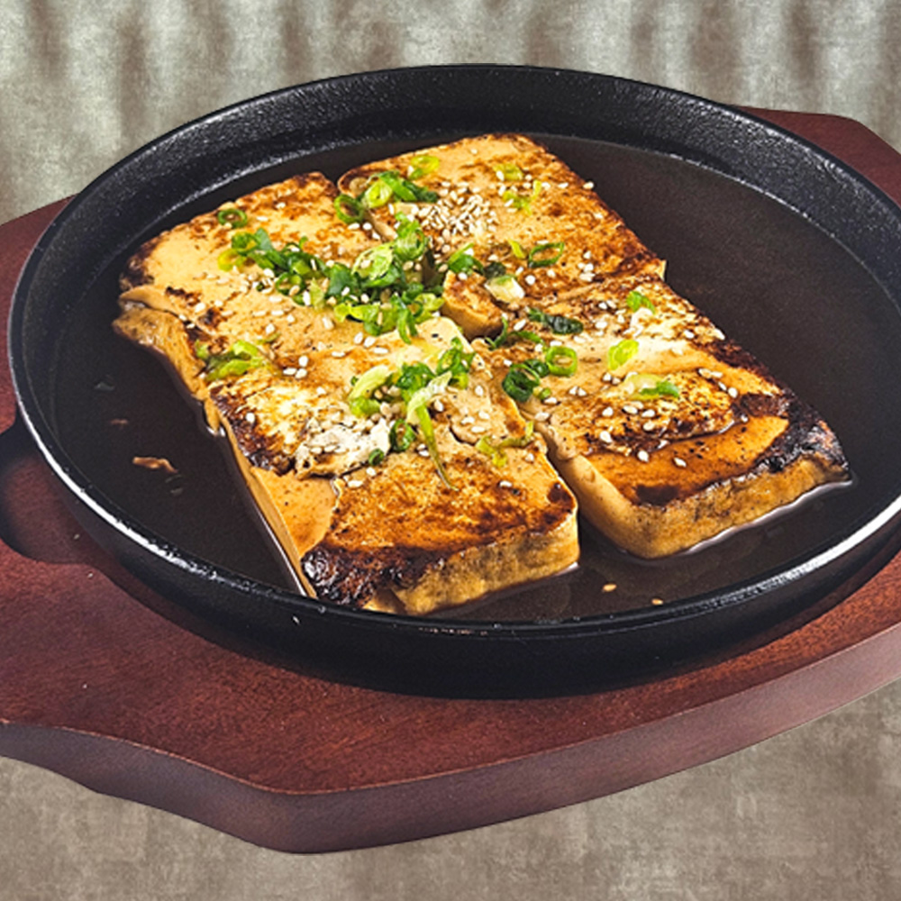 鉄板豆腐ステーキ